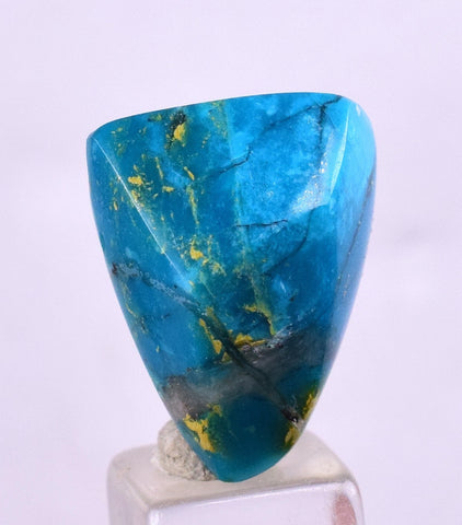 15carats GEM SILICA CHRYSOCOLLA CHALCEDONY PERU FREE FORM QUARTZ BB179