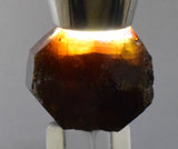 2cm GARNET GROSSULAR HESSONITE DODECAHEDRON CRYSTALS PERU MINERAL SPECIMEN GB20