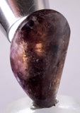 32cts GEM AXINITE PURPLE TUMBLED PERU SUPER SHINY RARE MINERAL SPECIMEN BB310