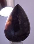 65cts GEM AXINITE PURPLE CABOCHON  PERU SUPER SHINY RARE MINERAL SPECIMEN BB248