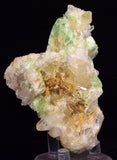 8.5cms AUGELITE CRYSTAL PERU DARK GREEN BRIGHT NEEDLE QUARTZ PASTO BUENO AB179