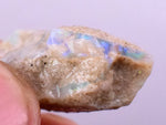 23 cts FIRE OPAL AUSTRALIA PRECIOUS BLUE FIRE OPAL COBBER MATRIX JEWELRY OB66