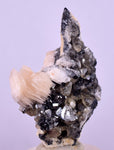 4.3cms CERUSSITE BARITE GALENA CRYSTALS MOROCCO MINERAL SPECIMEN KB43