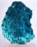 8cms BLUE MALACHITE BOTRYOIDAL PERU CRYSTALS GRAPE SPHERES SHINY UB199
