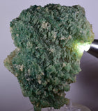 11cms STALACTITE ATACAMITE CALCITE CHRYSOCOLLA MALACHITE LILY MINE PERU AB248