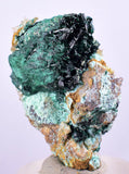 3.4cms ATACAMITE DRUZY MALCHITE CHRYSOCOLLA LILY MINE PERU MINERAL AB73