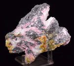 12cms RHODOCHROSITE ROSETTE PERU PINK CRYSTALS HUANZALA MINE MINERAL RB473