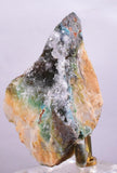 7.1cms DRUZY CHRYSOCOLLA QUARTZ LILY MINE PERU COPPER 2000 DISCOVERY DB26