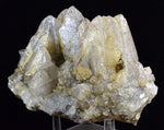 14cms CALCITE WITH QUARTZ CRYSTALS PERU SHINY MINERAL SPECIMEN GB26