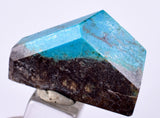 46carats GEM SILICA CHRYSOCOLLA CHALCEDONY LILY MINE PERU FREE FORM QUARTZ BB195