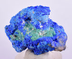 3.6cms AZURITE MALACHITE AZURMALACHITE CRYSTALS PERU MINERAL SPECIMEN UB201