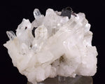 12cms HUBNERITE QUARTZ CRYSTALS MINERAL SPECIMEN COLLECTOR PERU MB57