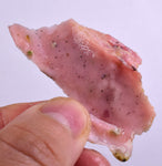 16.7 grams GEM PINK OPAL PERU ROUGH CORAL COLOR TRANSLUCENT MINERAL PB38