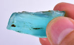 50cts GEM BLUE OPAL HIGH QUALITY PERU ROUGH SCENIC MINERAL SPECIMEN OB151