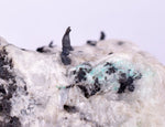 5.2cms NATIVE SILVER WIRE QUARTZ PERU MINE MINERAL SPECIMEN HB247