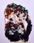 4.9cms AZURITE MALACHITE CRYSTALS MINERAL SPECIMEN AHOULI MINES MOROCCO UB221