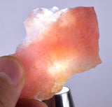 70 grams GEM PINK OPAL PERU ROUGH PINKISH RED TRANSLUCENT CORAL COLOR PB81