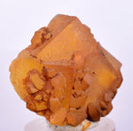 3.7cms GEM YELLOW FLUORITE SHINY CRYSTAL AHOULI MOROCCO MINERAL SPECIMEN KB48