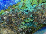 13cms ALUNOGEN CHALCANTHITE ROMERITE PERU NATURAL BOTRYOIDAL CRYSTALS FB58