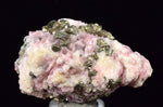 2.7ms RHODOCHROSITE FLUORITE PYRITE CHINA CRYSTAL RHOMBOHEDRAL MINIATURE RB410