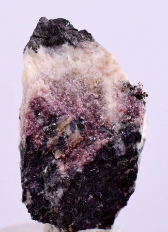 1.9cms NATIVE SILVER WIRES PERU PROUSTITE CALCITE QUARTZ UCHUCCHACUA MINE HB55