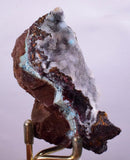 7.5cms DRUZY CHRYSOCOLLA QUARTZ LILY MINE PERU COPPER 2000 DISCOVERY DB25