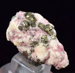 2.7ms RHODOCHROSITE FLUORITE PYRITE CHINA CRYSTAL RHOMBOHEDRAL MINIATURE RB410