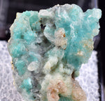 3cm AURICHALCITE CALCITE CRYSTALS DURANGO MEXICO MINERAL SPECIMEN WB31