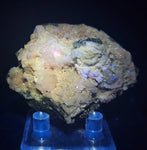 5cms RHODOCHROSITE PAGODA MANGANOAN CALCITE CRYSTALS JORDANITE GALENA PERU RB501