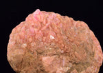 6.8cms GEM RHODOCHROSITE CUBIC CRYSTALS GOETHITE PERU MINERAL SPECIMEN RB664
