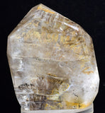 11cms QUARTZ DENDRITIC MANGANESE SHINY POLISHED CRYSTAL MINERAL SPECIMEN QB91