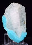 6.3cms NATURAL  SKY BLUE SALAMMONIAC LECONTITE CHILE CRYSTALS MINERAL UB278