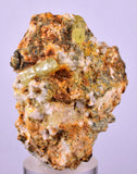 5cms YELLOW APATITE CRYSTALS IMILCHIL MOROCCO MINERAL SPECIMEN AB237