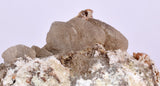 6.1 cms RED ORANGE ZEOLITE STILBITE LAUMONTITE CALCITE CRYSTALS PERU FB60