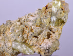 6.7cms YELLOW APATITE CRYSTALS IMILCHIL MOROCCO MINERAL SPECIMEN AB238