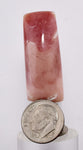 28cts GEM PINK OPAL CABOCHON PERU TRANSLUCENT JEWELRY PENDANT BB224