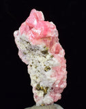 2.9ms RHODOCHROSITE FLUORITE PYRITE CHINA CRYSTAL RHOMBOHEDRAL MINIATURE RB406