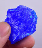 3.8cms CHALCANTHITE CRYSTAL LAB GROW MINERAL SPECIMEN PERU F27