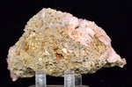 9.1cms ROSE DRUZY QUARTZ BRIGHT CRYSTALS CATHEDRAL BOTRYOIDAL PERU NEW FIND QB73