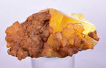 5.1cms GEM YELLOW FLUORITE SHINY CRYSTAL AHOULI MOROCCO MINERAL SPECIMEN KB47