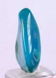8carats GEM SILICA CHRYSOCOLLA CHALCEDONY LILY MINE PERU SCENIC TUMBLED BB51