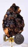 5.7cms GOETHITE BOTRYOIDAL IRIDESCENT CRYSTALS PERU IRON NEW FIND MINERAL ZB07