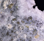 17cms NATURAL BIRD QUARTZ CALCITE PYRITE CRYSTALS MINERAL SPECIMEN QB88