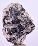2.9cms PROUSTITE RUBY SILVER RHODOCHROSITE PERU UCHUCCHACUA MINE MINERAL HB195