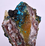 4.3cms QUARTZ CHRYSOCOLLA TENTADORA MINE PERU GRAPE BOTRYOIDAL CRYSTAL CB151