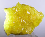 8.8cms SULPHUR NATURAL CRYSTALS BOLIVIA SULFUR POTOSI MINERAL SPECIMEN YB21