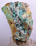 10cms ATACAMITE DRUZY MALCHITE CHRYSOCOLLA LILY MINE PERU MINERAL AB157