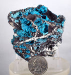 7.7cms CHRYSOCOLLA GRAPE BOTRYOIDAL PREMIUM PERU SPHERES CRYSTALS CLUSTER CB37