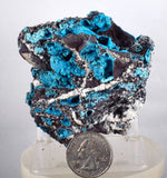7.7cms CHRYSOCOLLA GRAPE BOTRYOIDAL PREMIUM PERU SPHERES CRYSTALS CLUSTER CB37