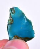 16.5cts GEM SILICA CHRYSOCOLLA CHALCEDONY LILY MINE PERU ROUGH SB175